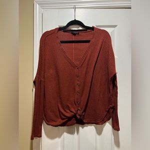 Rust sweater